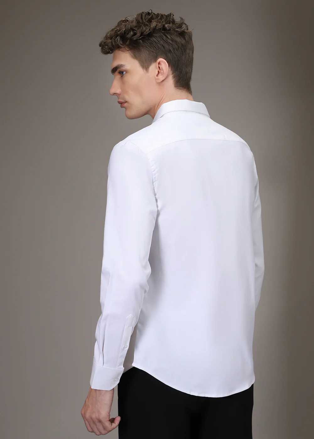Flutter Embroidery White Designer Shirt - Image 4